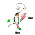 Bird Wallpaper Interior Home Decor Sticker Cartoon Pattern