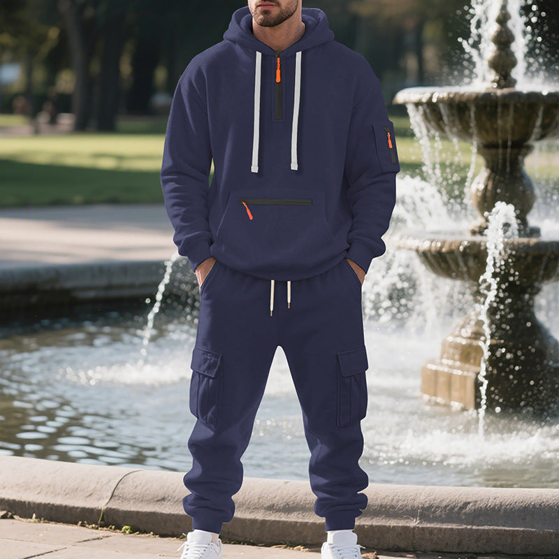 Men's Casual Sport Multi-Pocket Workwear Set