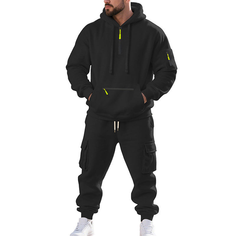 Men's Casual Sport Multi-Pocket Workwear Set