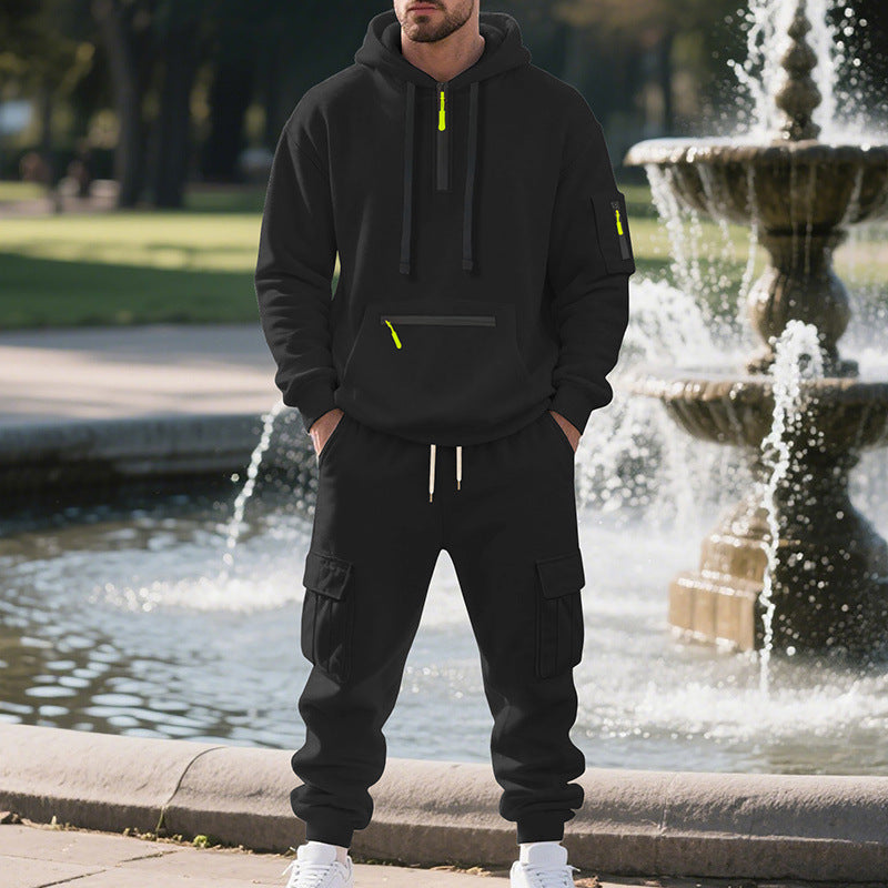 Men's Casual Sport Multi-Pocket Workwear Set