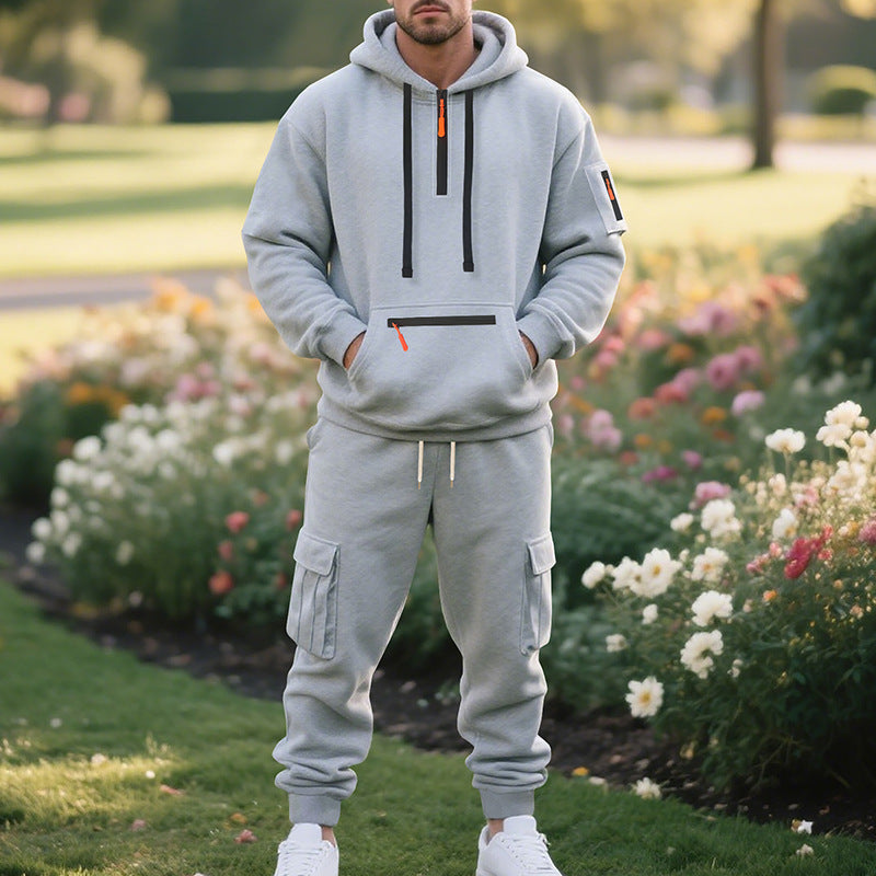 Men's Casual Sport Multi-Pocket Workwear Set
