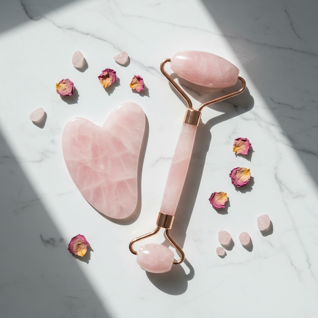 Gua Sha e Rouleau Visage